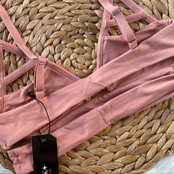 Tavik // Jessi cutout Bikini Top Rose Dawn - Picture 7 of 7